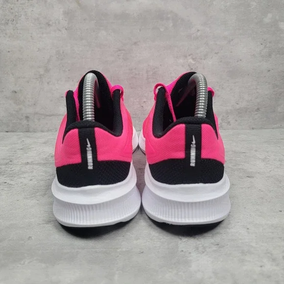Nike Running Shoes Downshifter 10 Pink Black Sneaker Shoes Size 6.5Y Womens 8 - Picture 4 of 8